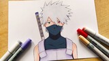 How to Draw Kakashi Anbu - Naruto | Step By Step Tutorial