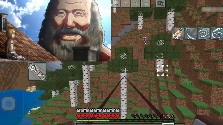 Minecraft: Saat lawan mengalahkan raksasa super itu, saya tidak berdaya