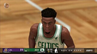 NBA2K21 MODDED FULL GAME HIGHLIGHTS LAKERS VS CELTICS I NBA Regular Season I  I November 20, 2021