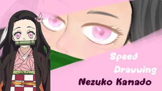 [Speed drawwing] Kamado Nezuko demon slayer