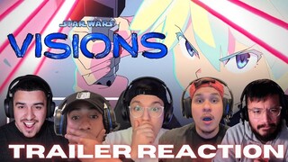 🔥 HYPED!!! | Star Wars: Visons Trailer Reaction