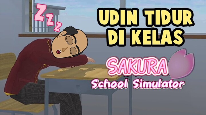Udin Jadi Murid Di Sakura School Simulator - Udin dan Bono
