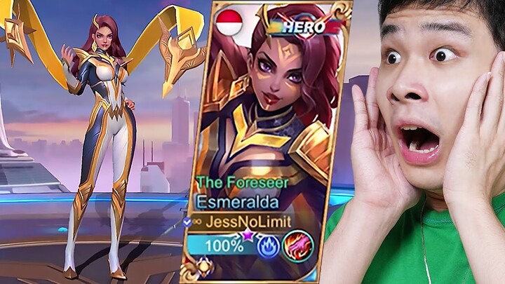 Skin Esmeralda HERO Rp3,000,000 - Mobile Legends