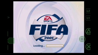 FIFA 2001 (PS1) - Brazil vs France, Finals, World Cup. ePSXe emulator.