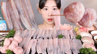 한국에서 가장 비싼 회라고요? 인생 회 등극💕 줄가자미(이시가리) 먹방 Roughscale Sole Sashimi [eating show] mukbang korean food