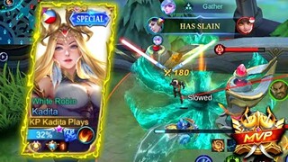 KADITA BULLIED WANWAN AND BANE IN RANK GAME! 🔥 | KADITA BEST BUILD 2022 | TOP GLOBAL KADITA GAMEPLAY