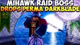 The NEW Mihawk Raid Boss Drops Dark Blades on Blox Fruits | New Event!