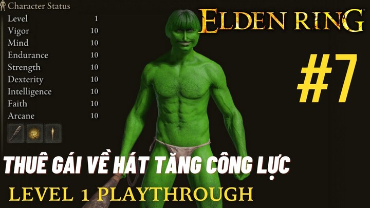 ELDEN RING ĐÊM MUỘN: Rune Level 1 Only - Diệt Chuột Cống chúa Mogh và các khu vực còn lại