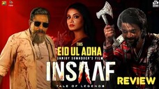 INSAAF | ইনসাফ | Full Movie | Shariful Razz | Tasnia Farin | Mosharraf Karim | Eid 2025 |