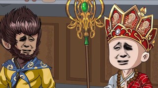 Trong Tây Du Ký, Tôn Ngộ Không lúc đầu đã trở nên độc ác và từ chối trở thành Phật, và đưa Đường Tăn