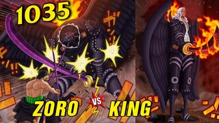 Zoro trảm Hỏa Long , Bí mật sức mạnh của King được tiết lộ [ Phân tích One Piece 1035 ]