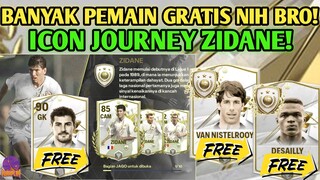 BANYAK PEMAIN GG JADI GRATIS! AKHIRNYA UPDATE ACARA TERBARU ICON JOURNEY ZIDANE FC MOBILE YUAHPLAY!