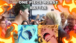 One Piece ROAST BATTLE: Zoro VS Sanji with @WholeWheatPete