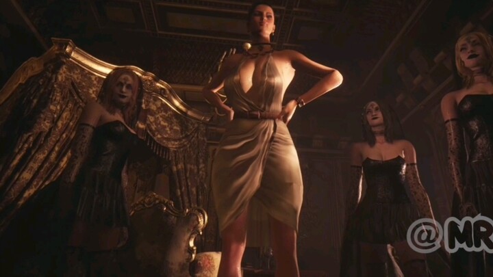 Krisis kimia "Ginjal" Resident Evil 5 penjahat wanita versi Xella Mrs. Eight feet