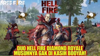 BORONG BUNDLE HELL FIRE DIAMOND ROYALE - MUSUHNYA KETAKUTAN SAMPAI GAK BISA BOOYAH! FREE FIRE