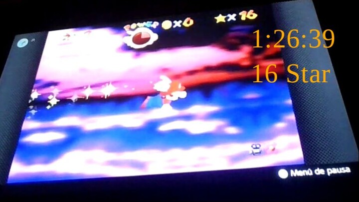 Super Mario 64 16 Star Speedrun in 1:26:39 (My first ever SM64 Speedrun/Personal Best)