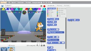 Vui học lập trình Scratch cùng con - Lập trình cho mèo nhảy trên sân khấu