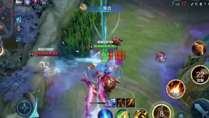 สงครามปั๊มดูดเลือดกับเครื่องสูบเลือดในเกม Honor of Kings