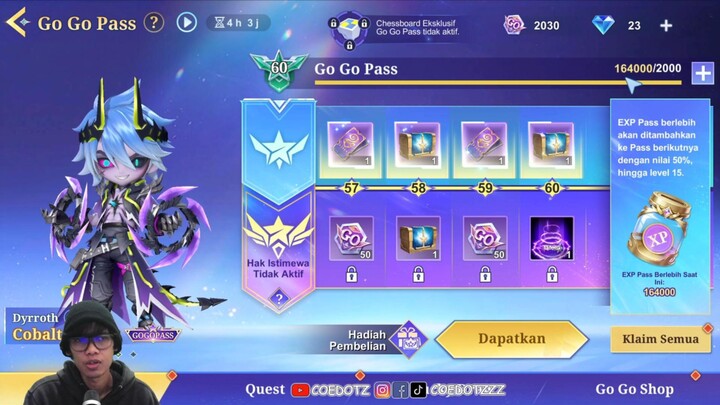 Banyak Hadiah Keren! Buka & Review Full GoGo Pass Juni 2026 Magic Chess Go:Go