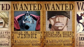 BOUNTY MUGIWARA CREW LOWEST - HIGHEST [ ONE PIECE ]