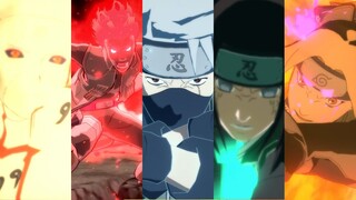 All Jonin Ultimate & Team Ultimate Jutsu's - Naruto Ultimate Ninja Storm 4 (60FPS)