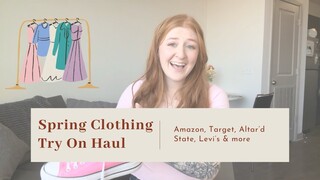 Try On Haul | Amazon, Target, Levi’s & More