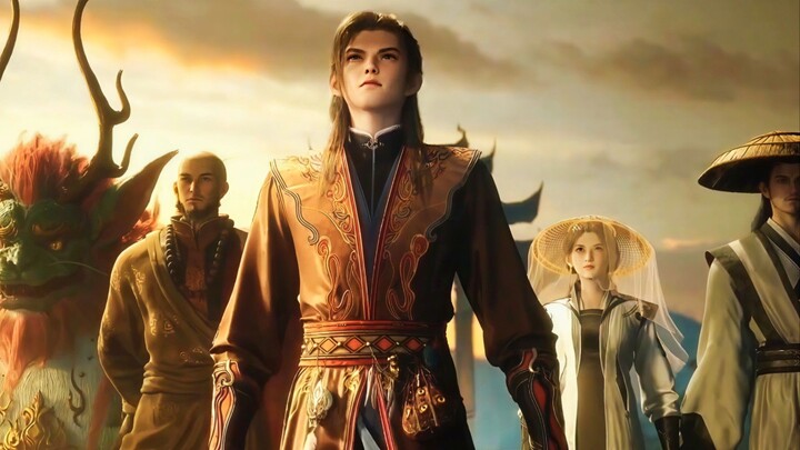 Tales of Herding Gods Episode 97 - Qin Mu bersma penasehat dan kaisar menyerbu ke Istana