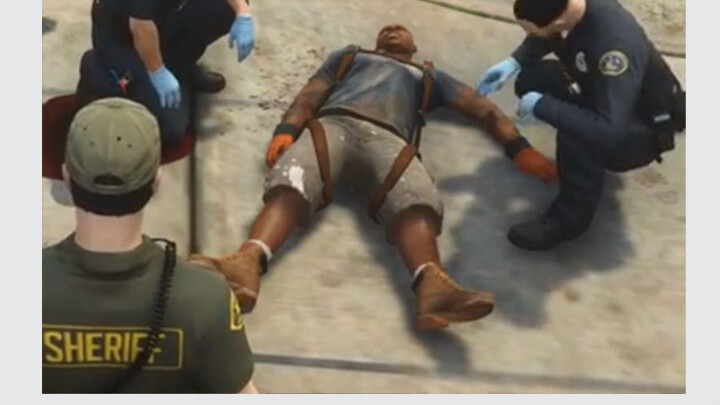 Gotta admit, white cops in this game are seriously on point.