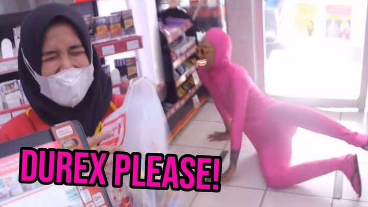 TOLONG MBAK SAYA INGIN DUREX !!! SAYA INGIN NGE XES MALAM INI!!! #PINKGUY