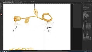 首饰详情页设计过程 Jewelry necklace bracelet earrings details page design process