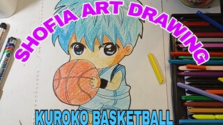 menggambar kuroku basketball