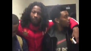 When you and your homies having rap battle and your Lil bro join💀
