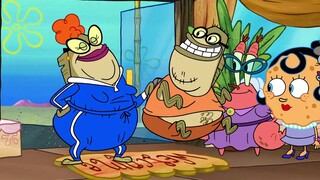 Ibu datang untuk bekerja di Krusty Crab King, dan Little Sponge serta Lao Zhang menganggur.