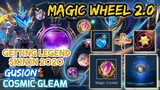 MAGIC WHEEL 2.0 | MAGIC TRICKS IN 2020 | GUSION COSMIC GLEAM LEGEND SKIN | MOBILE LEGENDS
