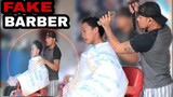 FAKE BARBER "PUBLIC PRANK "   | Walkout lahat🤣