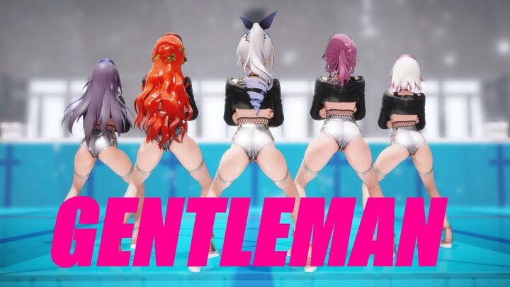 【هونكاي: ستار ريل】جنتلمان الذئب الفضي【4K】【MMD】