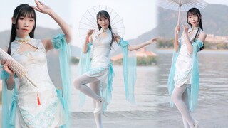 【小真酱】一袭旗袍 犹如水墨丹青～【朦胧】