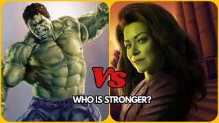 She Hulk vs Hulk: Is She Hulk Stronger than Hulk?#SheHulk #Hulk #SheHulkVsHulk
