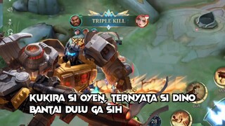 Si Dino Membantai Land Of Dawn [Highlight Mlbb]