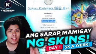 ZILONG LANG MALAKAS! + GIVEAWAY WINNER! DAY 1 OF 3 | MLBB