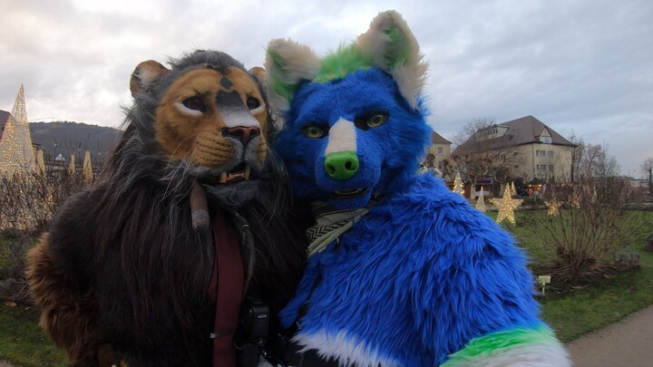 德国Furry社区狂欢：巴特迪克海姆葡萄园中的FursuitWalk