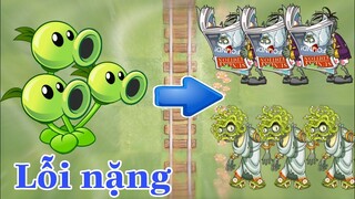 Cực sốc: Threepeater không bắn trúng Zombies | Plants vs Zombies 2 - phân tích pvz2 - MK Kids