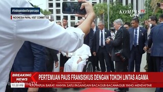 Breaking News - Kedatangan Paus Fransiskus - Penyerahan Bantuan dari Organisasi Amal