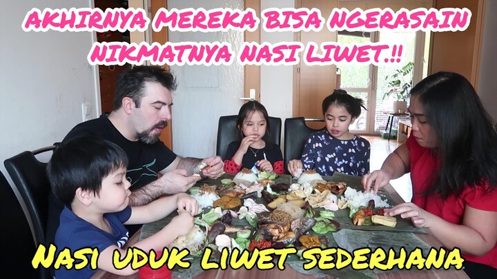 LIWETAN NASI UDUK SEDERHANA || MEREKA KALAP DIAJAK LIWETAN..