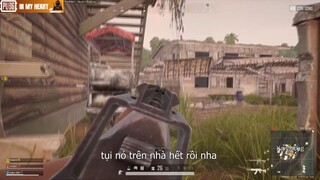 Tổng Hợp Các Pha Highlight Pubg PC 16 II Map sanhok II top 1 cùng đồng đội P6