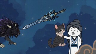 Episode 33: The gentleman goes fishing, using the black tower as bait, the big black dog and the tab