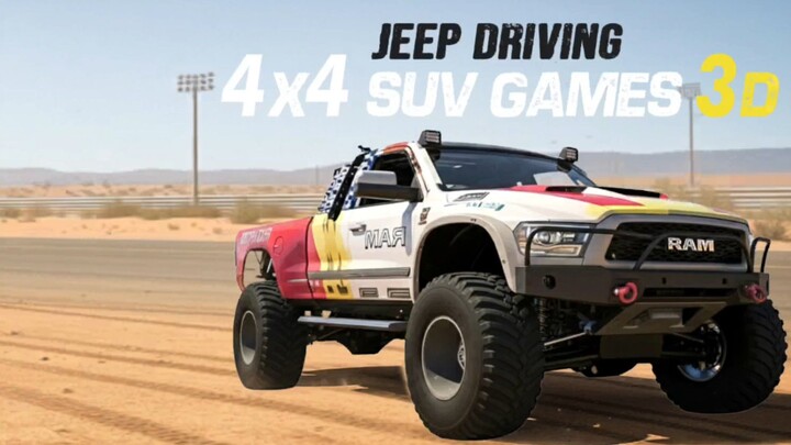🚙🔥 Jeep Driving 4x4 SUV Games 3D | Realistic Off-Road Driving Challenge! 😱#viral #video