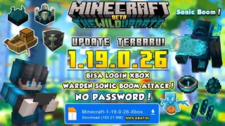 MCPE 1.19.0.26/27 BETA PREVIEW | WARDEN SONIC BOOM ATTACK!