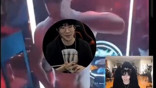 Rookie is laughing like crazy