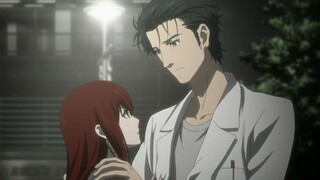 Makise Kurisu x Okabe Rintarou | Kurisu and Kyouma Kiss | Stein's Gate Movie